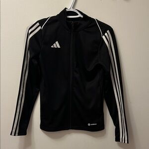 adidas Black Jacket with White Stripe Accents
Junior L 11-12